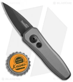 Kershaw Launch 4 CA Legal Automatic Knife Gray (1.9" Black) 7500GRYBLK -SOG Store Kershaw Launch 4 CA Legal Gray Black KER7500GRYBLK BHQ 74062 jr bottlecap
