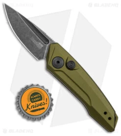 Kershaw Launch 9 Automatic Knife OD Green Aluminum (1.8" Black SW) 7250OLBW 7 Kershaw Launch 9 Automatic Knife OD Green Aluminum (1.8" Black SW) 7250OLBW -SOG Store Kershaw Launch 9 Auto OD Green Blackwash BHQ 147570 jr bottlecap
