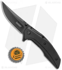 Kershaw Outright A/O Frame Lock Knife Black G-10/Steel (3" Black) 8320 -SOG Store Kershaw Outright A O FL Black G 10 Steel Black 8320BLK BHQ 123398 jr bottlecap