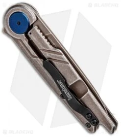 Kershaw Parsec Frame Lock Knife Brown PVD Stainless Steel (3" Brown SW) 2035 -SOG Store Kershaw Parsec FL Brown PVD SS Brown SW 2035 BHQ 101843 jr side 1