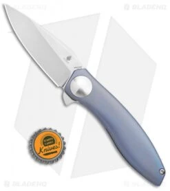 Kizer John Gray S.L.T. Flipper Knife Titanium Blue (3.5" Stonewash) Ki4474A3 8 Kizer John Gray S.L.T. Flipper Knife Titanium Blue (3.5" Stonewash) Ki4474A3 -SOG Store Kizer John Gray S.L.T. Flipper Ti Blue SW Ki4474A3 BHQ 102455 jr bottlecap
