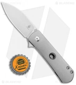 Kizer Laconico Yorkie Frame Lock Flipper Knife Hole Titanium (2.57" SW) Ki3525A1 -SOG Store Kizer Laconico Yorkie FL SW Ki3525A1 BHQ 85287 jr bottlecap 2