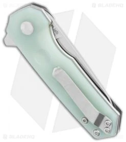 Kizer Lieb Liner Lock Flipper Knife Natural G-10 (2.32" Satin) V2541N2 -SOG Store Kizer Lieb Liner Lock Flipper Knife Natural G 10 2.32in Satin V2541N2 BHQ 107553 LS Side