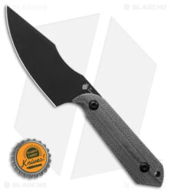 Kizer Maverick Customs Harpoon Fixed Blade Knife Black Micarta (3.75" Black) 10V 7 Kizer Maverick Customs Harpoon Fixed Blade Knife Black Micarta (3.75" Black) 10V -SOG Store Kizer Maverick Customs Harpoon FBK Black Micarta 3in Black BHQ 180908 td size