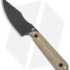 Kizer Maverick Customs Harpoon Mini 10V Fixed Blade Green Micarta (3" Black)