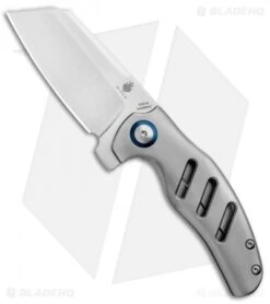 Kizer Mini Sheepdog C01C Frame Lock Flipper Knife Titanium (2.6" Satin)