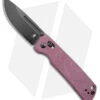 Kizer Pinkerton Escort Bar Lock Knife Purple Richlite (3.5" Black 154CM)