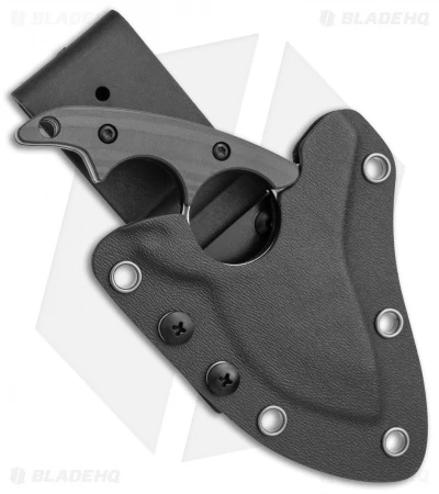 Kizer Shark Tooth Fixed Blade Knife Carbon Fiber (2.6" Black SW) 1043N2 3 Kizer Shark Tooth Fixed Blade Knife Carbon Fiber (2.6" Black SW) 1043N2 - Image 3