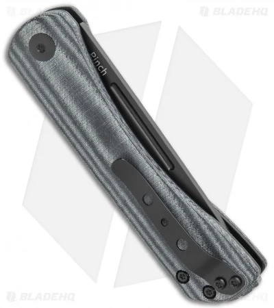 Kizer Vanguard Rolf Helbig Pinch Folder Smooth Black Micarta (3" Satin) V3009N4 3 Kizer Vanguard Rolf Helbig Pinch Folder Smooth Black Micarta (3" Satin) V3009N4 - Image 3