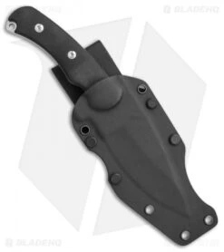 Kizer Willumsen Super Bad Drop Point Fixed Blade Black G-10 (4.75" SW) Ki1017A1 -SOG Store Kizer Willumsen Super Bad dp black G10 sw BHQ 52094 er sheath