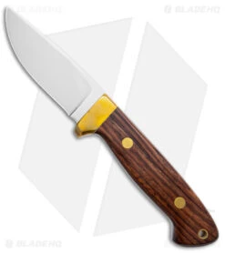 Linder ART.133 Custom Fixed Blade Knife Wood (3.3" Polished)