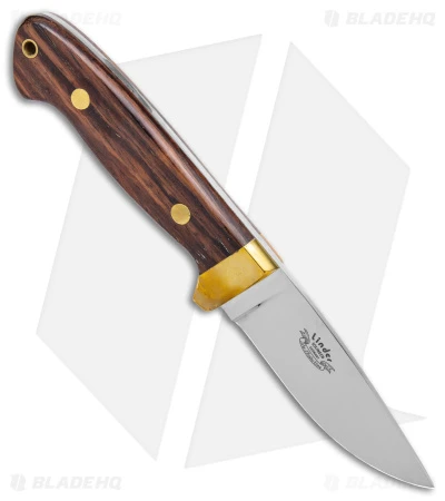 Linder ART.133 Custom Fixed Blade Knife Wood (3.3" Polished) 2 Linder ART.133 Custom Fixed Blade Knife Wood (3.3" Polished) - Image 2