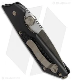 Marfione / Strider Custom MSG-2 Dual-Action Knife Black/Bronze (3.5" Fallout) II -SOG Store Marfione Strider MSG 2 Dual Action 330 MCK Black Bronze Fallout BHQ 52207 jr side