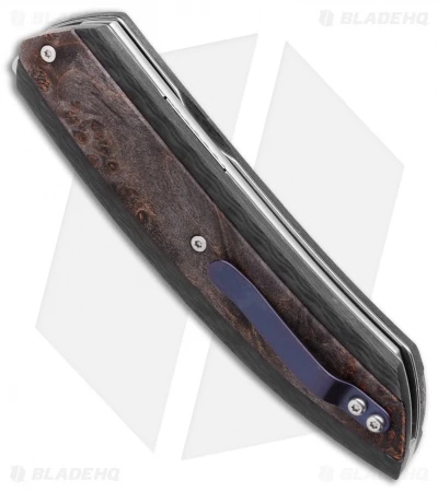 Maserin AM5 Liner Lock Knife Black Maple Carbon Fiber (3.25 Satin) 375RN 3 Maserin AM5 Liner Lock Knife Black Maple Carbon Fiber (3.25 Satin) 375RN - Image 3