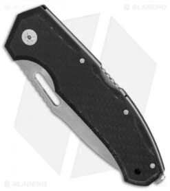 Maserin Nimrod Lockback Knife Carbon Fiber (3.5" Stonewash) 480CN -SOG Store Maserin Nimrod Carbon Fiber BHQ 85042 er spine