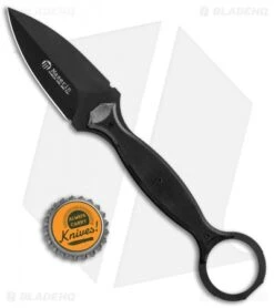 Maserin 922 Neck Line Karambit Fixed Blade Knife Black G-10 (2.6" Black) -SOG Store Maserin Russ Kommer Karambit N690 Black G 10 Black 922 T BHQ 74841 jr bottlecap