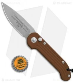 Microtech LUDT Automatic Knife Tan (3.4" Apocalyptic) 135-10APTA -SOG Store Microtech LUDT Auto Tan Apocalyptic 135 10APTA BHQ 117953 jr bottlecap