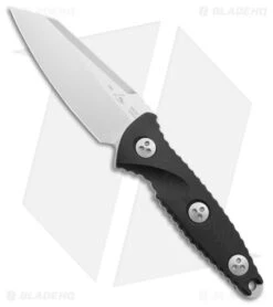 Microtech Socom Alpha Mini Warcom Fixed Blade Knife Black G-10 (3.7" Stonewash)
