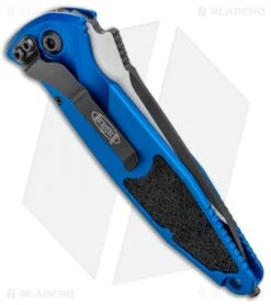 Microtech Socom Elite T/E Automatic Knife Blue (4" Two Tone) 161A-1BL 6 Microtech Socom Elite T/E Automatic Knife Blue (4" Two Tone) 161A-1BL -SOG Store Microtech Socom Elite TE Auto Blue TT Serr 161A 1BL BHQ 99304 jr side