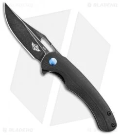 Olight Oknife Splint Liner Lock Knife Black G-10 (3" Black Stonewash)
