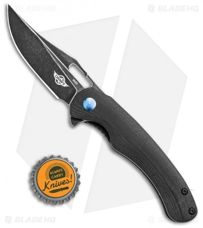 Olight Oknife Splint Liner Lock Knife Black G-10 (3" Black Stonewash) 4 Olight Oknife Splint Liner Lock Knife Black G-10 (3" Black Stonewash) - Image 4