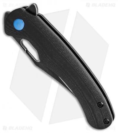 Olight Oknife Splint Liner Lock Knife Black G-10 (3" Black Stonewash) 2 Olight Oknife Splint Liner Lock Knife Black G-10 (3" Black Stonewash) - Image 2