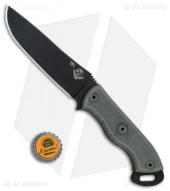 Ontario Knives Ranger TFI Knife Fixed Blade Micarta (5.25" Black) 8678 OKC 7 Ontario Knives Ranger TFI Knife Fixed Blade Micarta (5.25" Black) 8678 OKC -SOG Store Ontario Knives OKC Ranger TFI BLK Micarta Plain 8678 BHQ 75455 jr bottlecap
