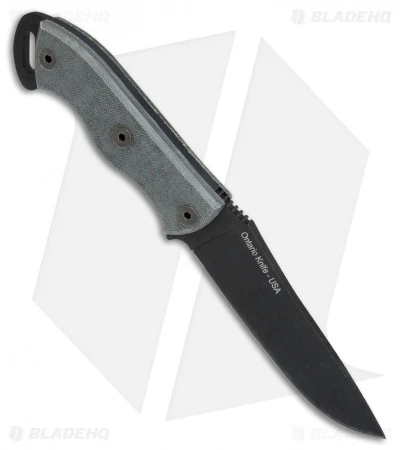 Ontario Knives Ranger TFI Knife Fixed Blade Micarta (5.25" Black) 8678 OKC 2 Ontario Knives Ranger TFI Knife Fixed Blade Micarta (5.25" Black) 8678 OKC - Image 2