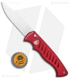 Piranha Red P-1 Pocket Automatic Knife (3.2" Mirror Serr) 7 Piranha Red P-1 Pocket Automatic Knife (3.2" Mirror Serr) -SOG Store Piranha P 1 Pocket Auto Red Mirror Serr BHQ 0012 jr bottlecap