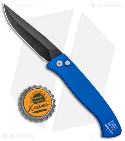 Pro-Tech Brend 2 Automatic Knife Blue (2.9" Black) 4 Pro-Tech Brend 2 Automatic Knife Blue (2.9" Black) - Image 4
