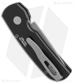 Pro-Tech Calmigo CA Legal Automatic Knife (1.9" Bead Blast) 6 Pro-Tech Calmigo CA Legal Automatic Knife (1.9" Bead Blast) -SOG Store Protech Calmigo ltd black bb BHQ 52217 er side
