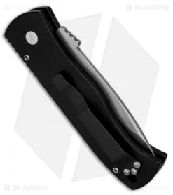 Emerson Pro-Tech CQC7-A Spear Point Auto W/ Solid Handle (3.25" Stonewash Serr) -SOG Store Protech Emerson CQC7 A E7A2 BHQ 10708 jr side