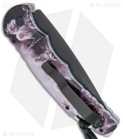 Pro-Tech TR-4 Skull Custom Automatic Knife Four Horsemen Scene (4" Black) 7 Pro-Tech TR-4 Skull Custom Automatic Knife Four Horsemen Scene (4" Black) -SOG Store Protech TR 4 Skull Custom Auto Four Horsemen Scene Black TR 4.78 BHQ 77717 jr side