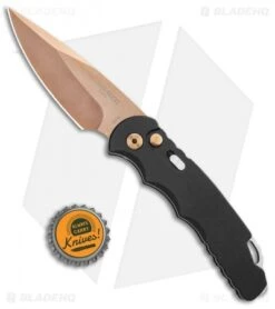 Pro-Tech TR-5 Tactical Response Automatic Knife Black (3.25" Rose Gold) T503-RG 7 Pro-Tech TR-5 Tactical Response Automatic Knife Black (3.25" Rose Gold) T503-RG -SOG Store Protech TR 5 Tactical Response Auto Black Rose Gold T503 RG BHQ 112314 jr bottlecap