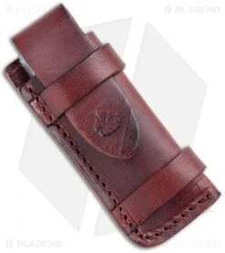 QSP Falcon Slip Joint Knife Titanium/Carbon Fiber (3" Damascus) -SOG Store QSP Falcon SJ Ti CF Damascus BHQ 108305 jr sheath