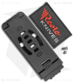 Reate Knives Reate EXO Gravity Bayonet Knife Titanium/Black G-10 (3.75" Two Tone PVD) -SOG Store Reate EXO Gravity Double Edge Ti Black G 10 PVD BHQ 142279 jr extra