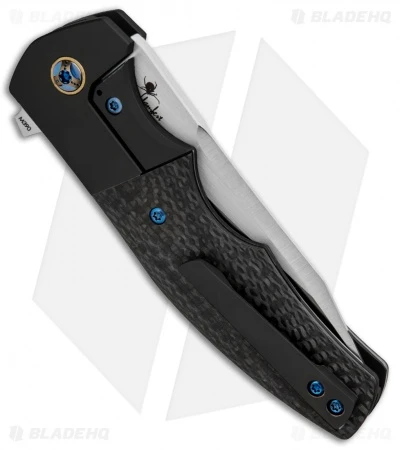 Reate Knives Reate Kirby Lambert Crossroads Liner Lock Knife Black Ti/CF (3.54" Satin) 3 Reate Knives Reate Kirby Lambert Crossroads Liner Lock Knife Black Ti/CF (3.54" Satin) - Image 3