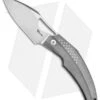 Reate Knives Reate Tashi Bharucha Baby Machine Frame Lock Knife Blasted Ti (3.25" Satin)