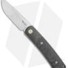 Reate Knives Reate Tribute Front Flipper Knife CF/Zircomium (2.8" Fine Stonewash)
