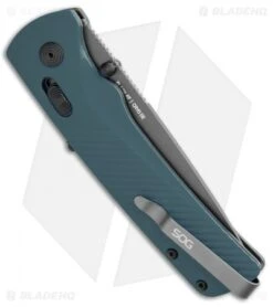 SOG Flash AT-XR Lock Knife Urban Gray GRN (3.45" Dark Gray) 6 SOG Flash AT-XR Lock Knife Urban Gray GRN (3.45" Dark Gray) -SOG Store SOG Flash Mk3 ATXR Lock Urban Gray Blue Gray BHQ 105724 jr side