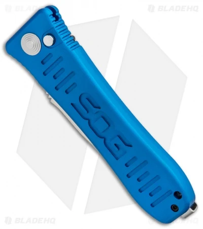 SOG Knives Spec Elite I Automatic Knife Blue (3.5" Satin) SE-51BU 2 SOG Knives Spec Elite I Automatic Knife Blue (3.5" Satin) SE-51BU - Image 2