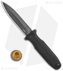 SOG Knives Pentagon FX Fixed Blade Knife Blackout G10 (4.75" Black) -SOG Store SOG Pentagon FX Blackout Black 17 61 01 57 BHQ 119269 jr bottlecap