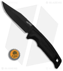 SOG Recondo FX Fixed Blade Knife Black GRN/Rubber (4.6" Black Ti Ni) 9 SOG Recondo FX Fixed Blade Knife Black GRN/Rubber (4.6" Black Ti Ni) -SOG Store SOG Recondo FX FXB Black GRN Rubber 2in Blk Ti NI BHQ 140877 td size