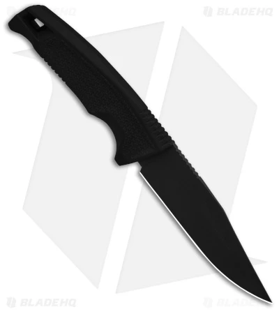 SOG Recondo FX Fixed Blade Knife Black GRN/Rubber (4.6" Black Ti Ni) 2 SOG Recondo FX Fixed Blade Knife Black GRN/Rubber (4.6" Black Ti Ni) - Image 2