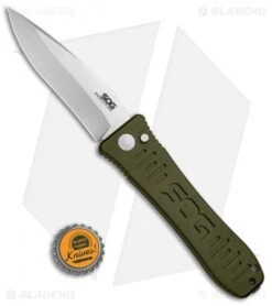 SOG Knives Spec Elite II Large Automatic Knife OD Green (4" Satin) SE-61OD 7 SOG Knives Spec Elite II Large Automatic Knife OD Green (4" Satin) SE-61OD -SOG Store SOG Spec Elite II Large OD Green Satin SE 61OD BHQ 70989 jr bottlecap