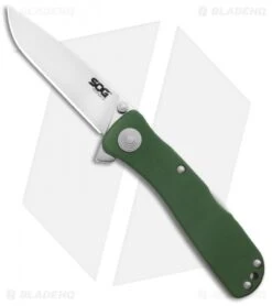 SOG Twitch II Spring Assisted Knife Moss (2.68" Satin) TWI210-BX