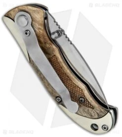 Old Timer Ironwood Spring Assisted Knife (2.75" Satin) 1084273 -SOG Store Schrade 900OT Ironwood SA Cap 1084273 BHQ 81274 jr side