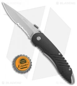 Schrade Extreme Survival Spring Assisted Knife Black ABS (3" BB Serr) SCHAS1 7 Schrade Extreme Survival Spring Assisted Knife Black ABS (3" BB Serr) SCHAS1 -SOG Store Schrade Extreme Survival Black ABS BB Serr SCHAS1 BHQ 71149 jr bottlecap 2