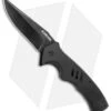 Schrade Sentiment Flipper Liner Lock Knife Black G-10 (3.8" Black AUS-8)