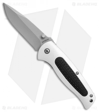 Schrade Imperial Medium Liner Lock Knife Aluminum (3.125" Bead Blast) IMP100MCP 1 Schrade Imperial Medium Liner Lock Knife Aluminum (3.125" Bead Blast) IMP100MCP